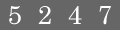 type in code