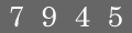 type in code